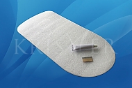 Изоляционная прокладка для напольного унитаза с ножиком и силиконом